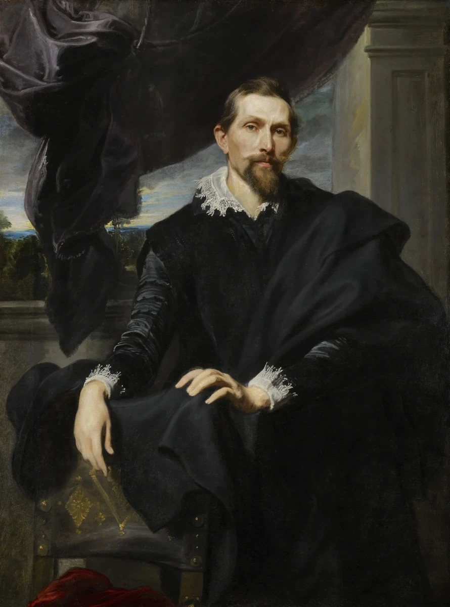 Ritratto di Frans Snyders, da Antoon van Dyck